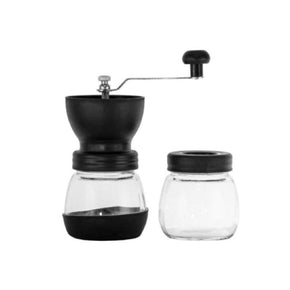 Regent Vacuum Regent Coffee Grinder With 2 Glass Storage Jars 300ml 12299 (7336045248601)
