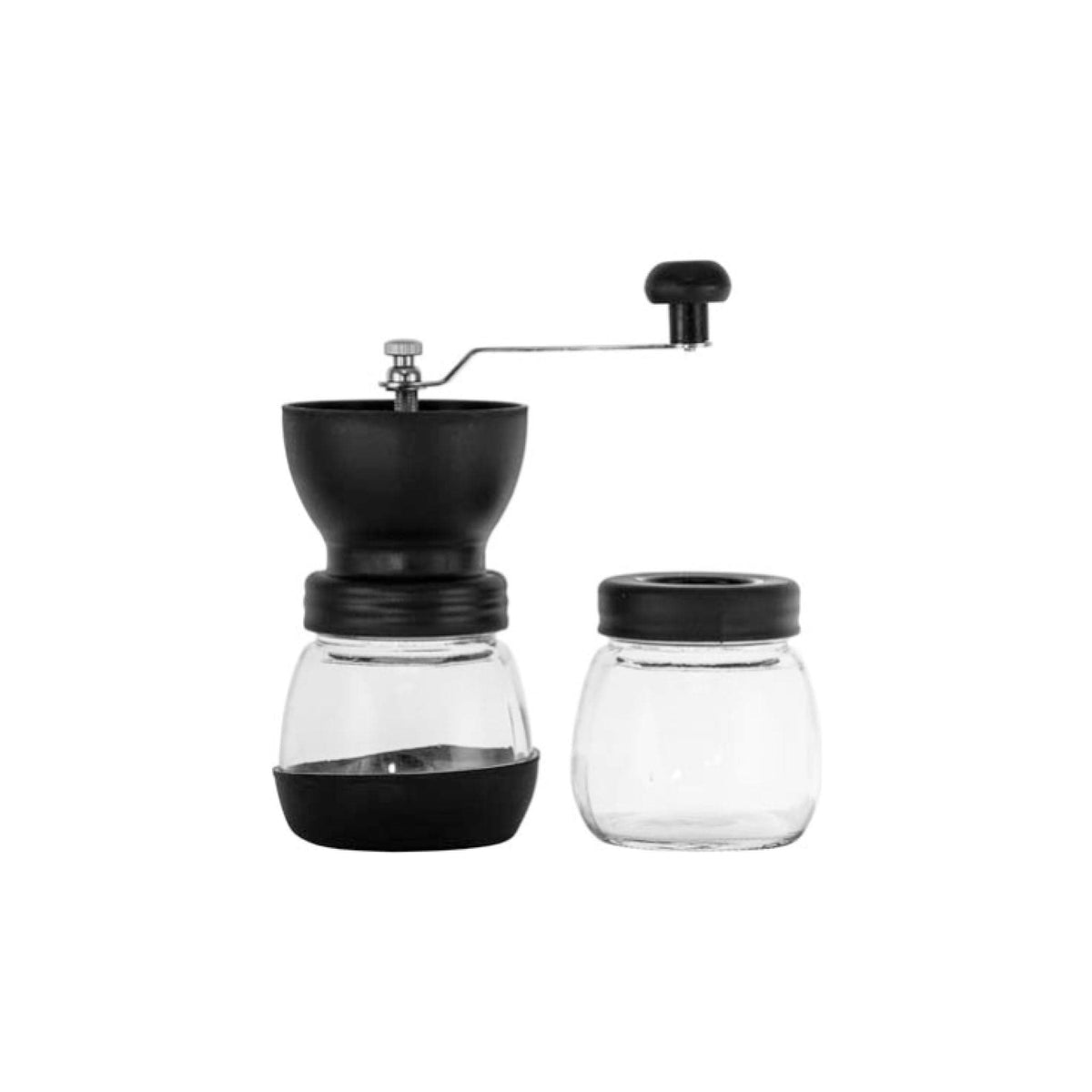 Regent Vacuum Regent Coffee Grinder With 2 Glass Storage Jars 300ml 12299 (7336045248601)