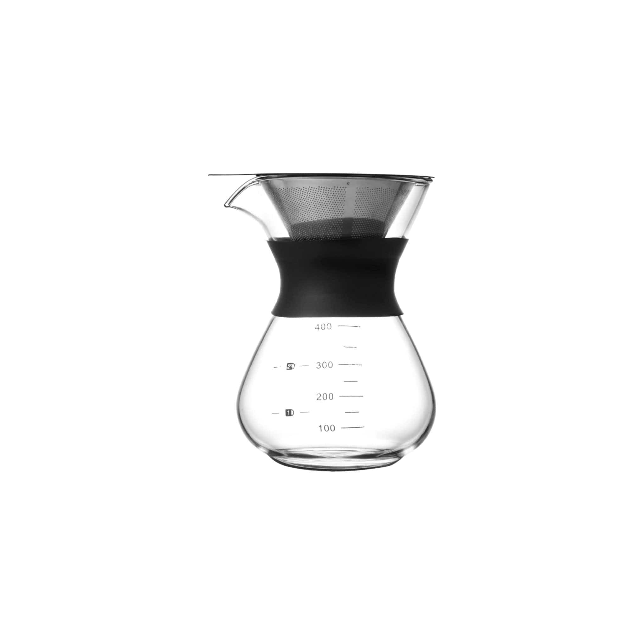 Regent Vacuum Regent Coffee Maker Pour Over Glass Carafe With Filter 6 Cup 400ml 21847 (7336053309529)