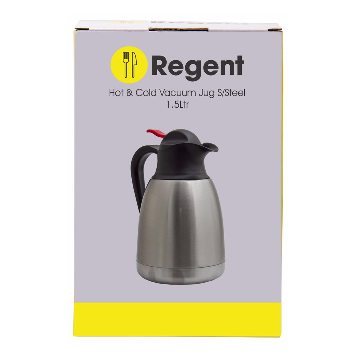 Regent Vacuum Regent Vacuum Jug Double Walled Stainless Steel 1.5 Liter 12940