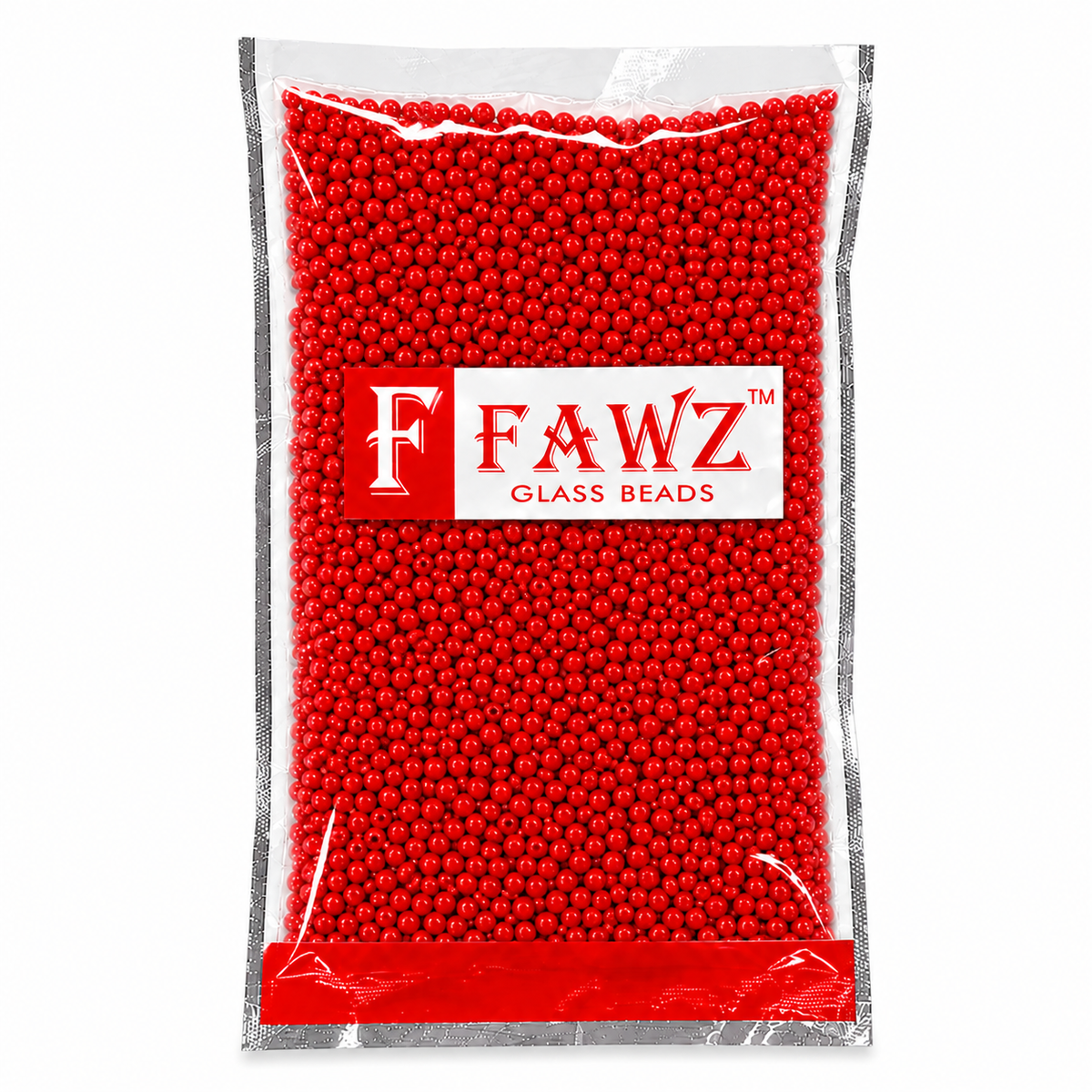 Faws Glass Beads 6mm 400g Pkt Assorted
