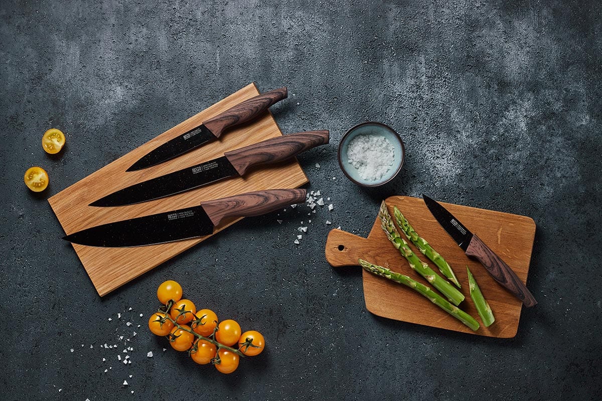 Resto CUTLERY Resto Carina Knife set 4pcs 95501 (7287974821977)