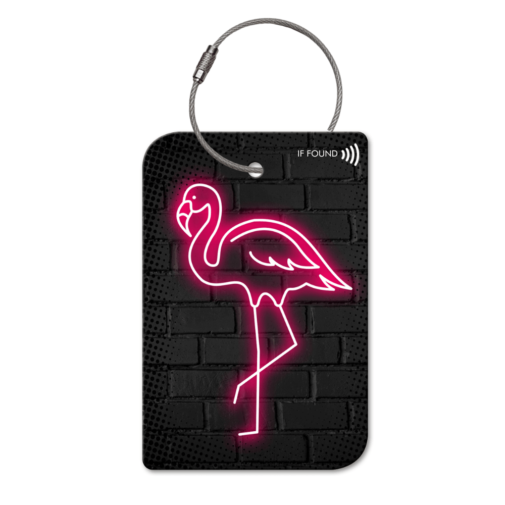 Retreev luggage tags Retreev Smart Tag - Flamingo (7395485679705)