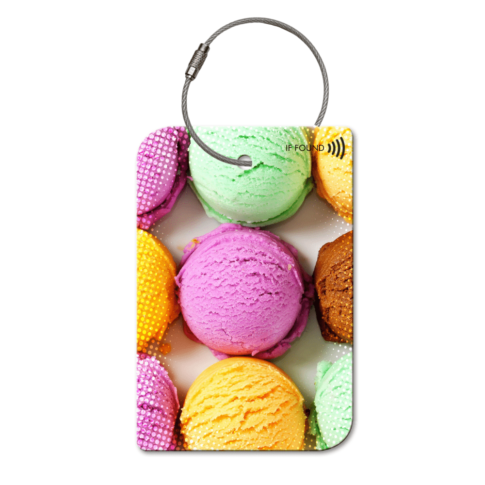 Retreev luggage tags Retreev Smart Tag - Icecream (7395489382489)