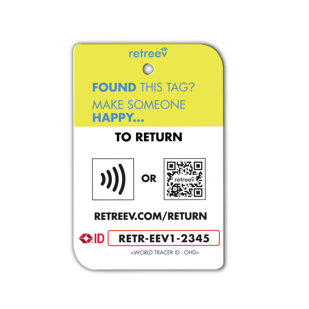 Retreev luggage tags Retreev Smart Tag - Life's A Beach (7395490594905)