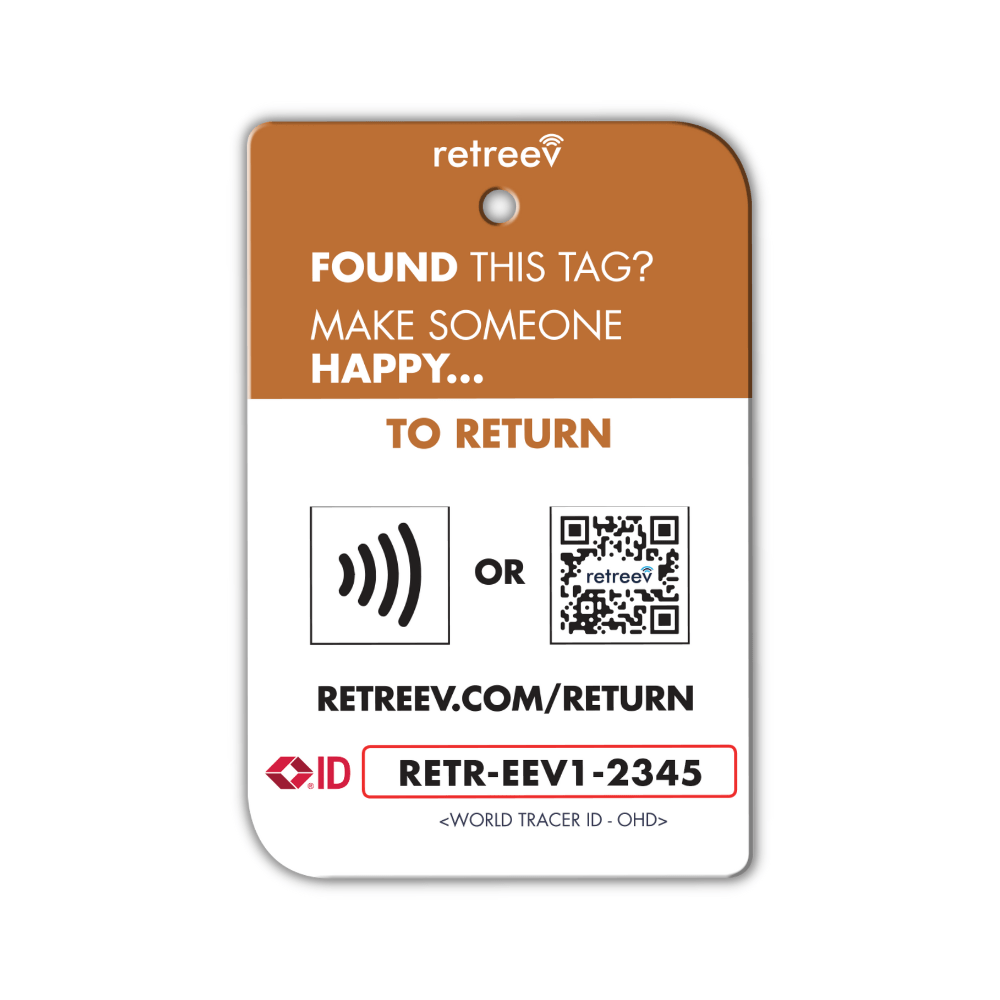 Retreev luggage tags Retreev Smart Tag - Lion (7395486957657)