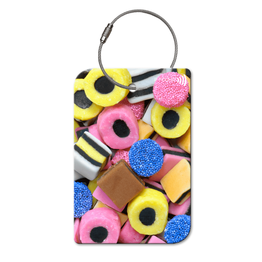 Retreev luggage tags Retreev Smart Tag - Liquorice (7395489120345)