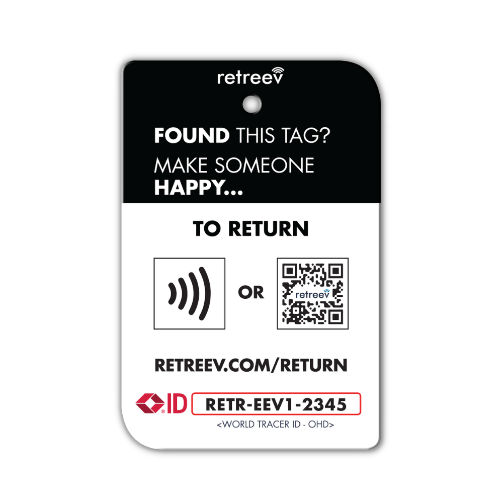 Retreev luggage tags Retreev Smart Tag - Pilot (7395487252569)