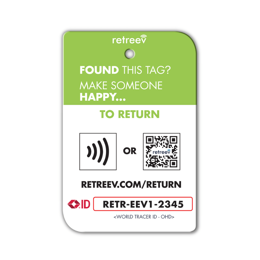 Retreev luggage tags Retreev Smart Tag - Yolo (7395486302297)