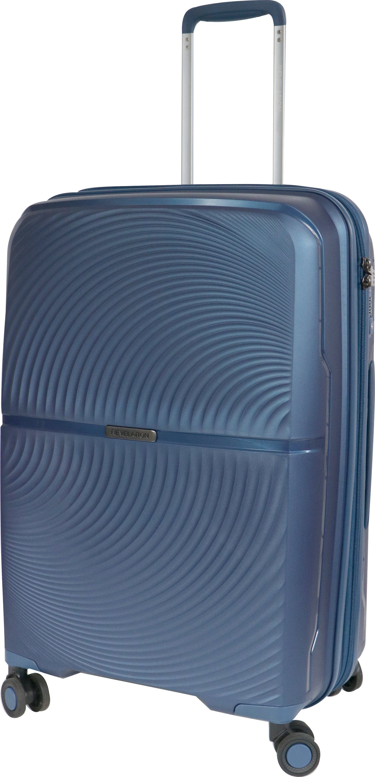 Revelation Luggage Revelation 75Cm 4 Wheel Trolley Case Blue (7399716814937)