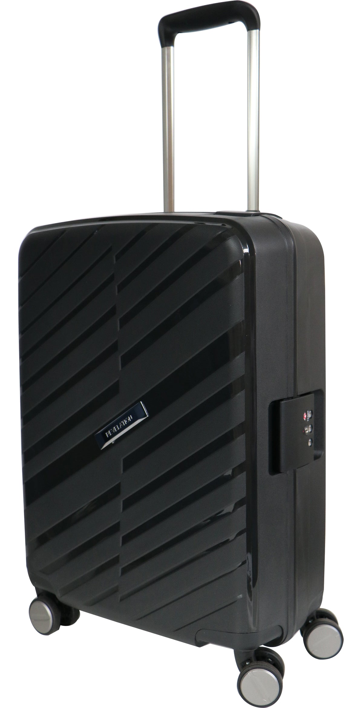 Revelation Luggage Revelation Quinn Multilock Spinner 55Cm Black (7399707115609)