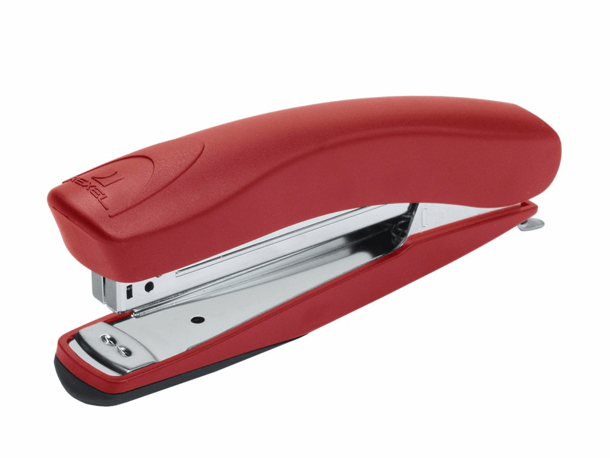 Rexel Tech & Office Rexel Juno 210 Full Strip Plastic Stapler Red (7397285691481)