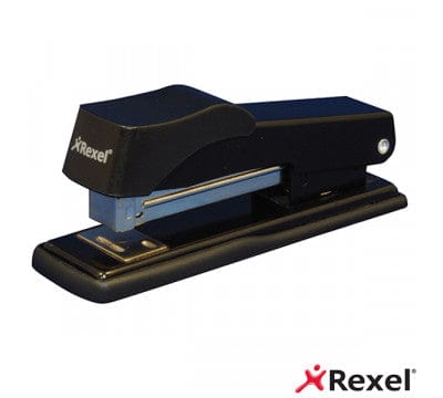 Rexel Tech & Office Rexel Standard Half Strip Stapler E06503BK (7397288018009)