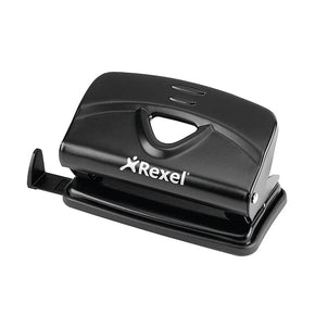 Rexel Tech & Office Rexel V210 2 Hole Metal 10 Sheet Punch Black (7397290213465)