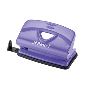 Rexel Tech & Office Rexel V210 2 Hole Metal 10 Sheet Punch Purple (7335598260313)