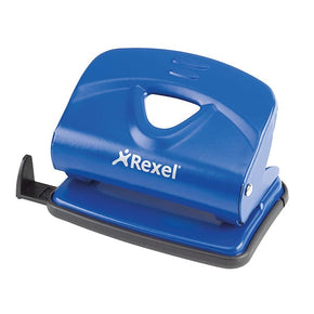 Rexel Tech & Office Rexel V220 2 Hole Metal 20 Sheet Punch  Blue (7397288738905)