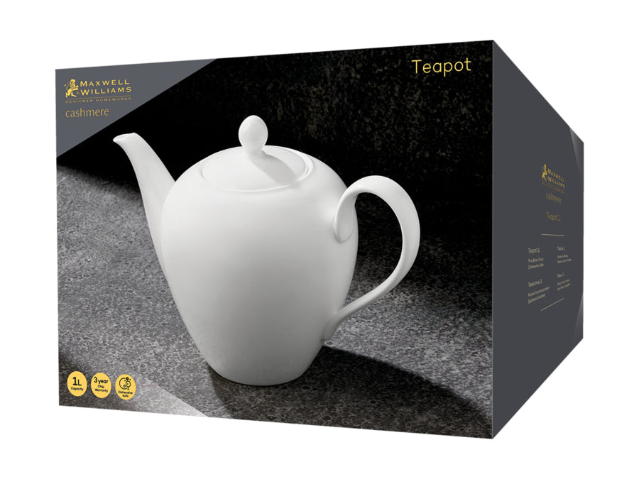 Maxwell & Williams Cashmere Tall Teapot 1 Liter RF0048