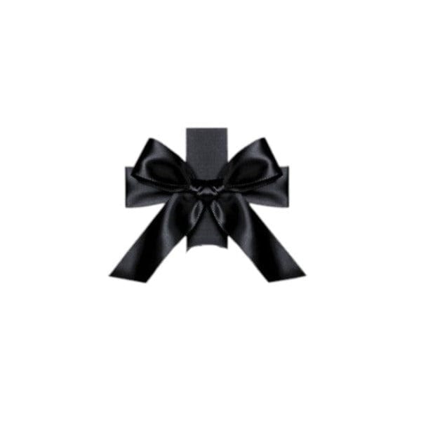 RIBBON COLLECTION Habby Black Satin Ribbon 15 mm (7750152978521)