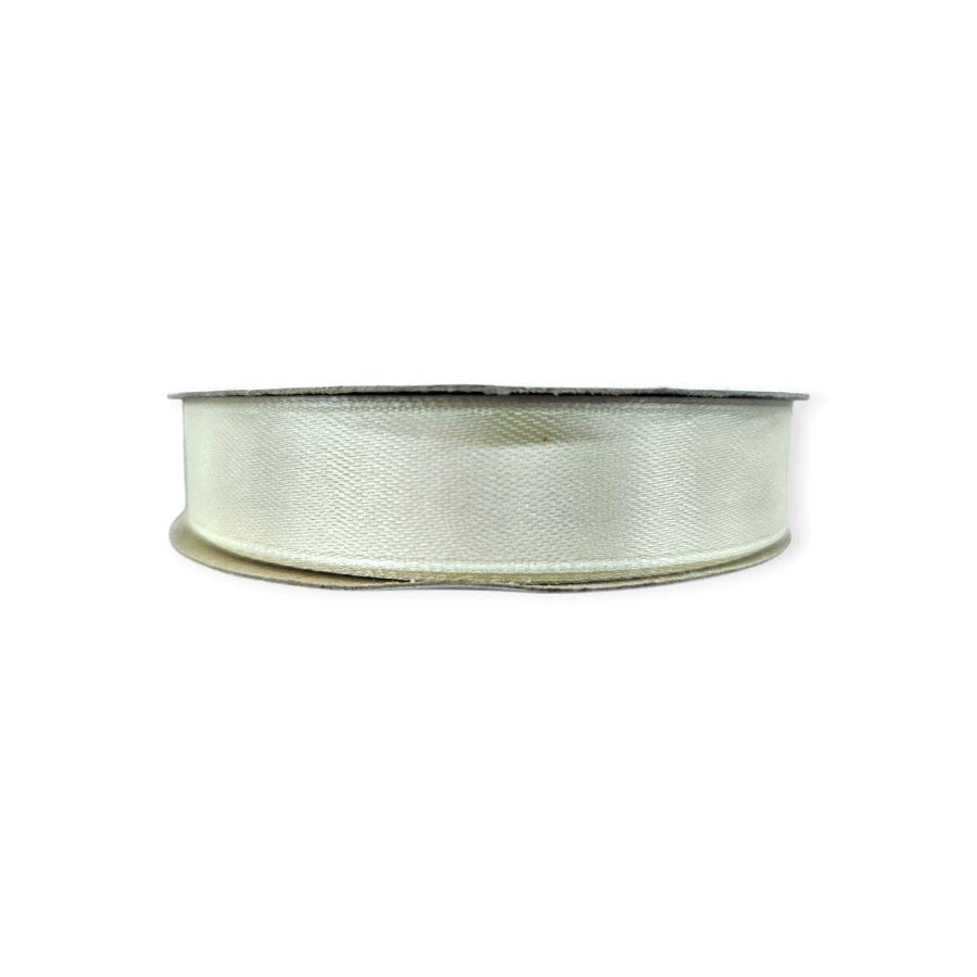 RIBBONS Habby Cream Satin Ribbon 15mm