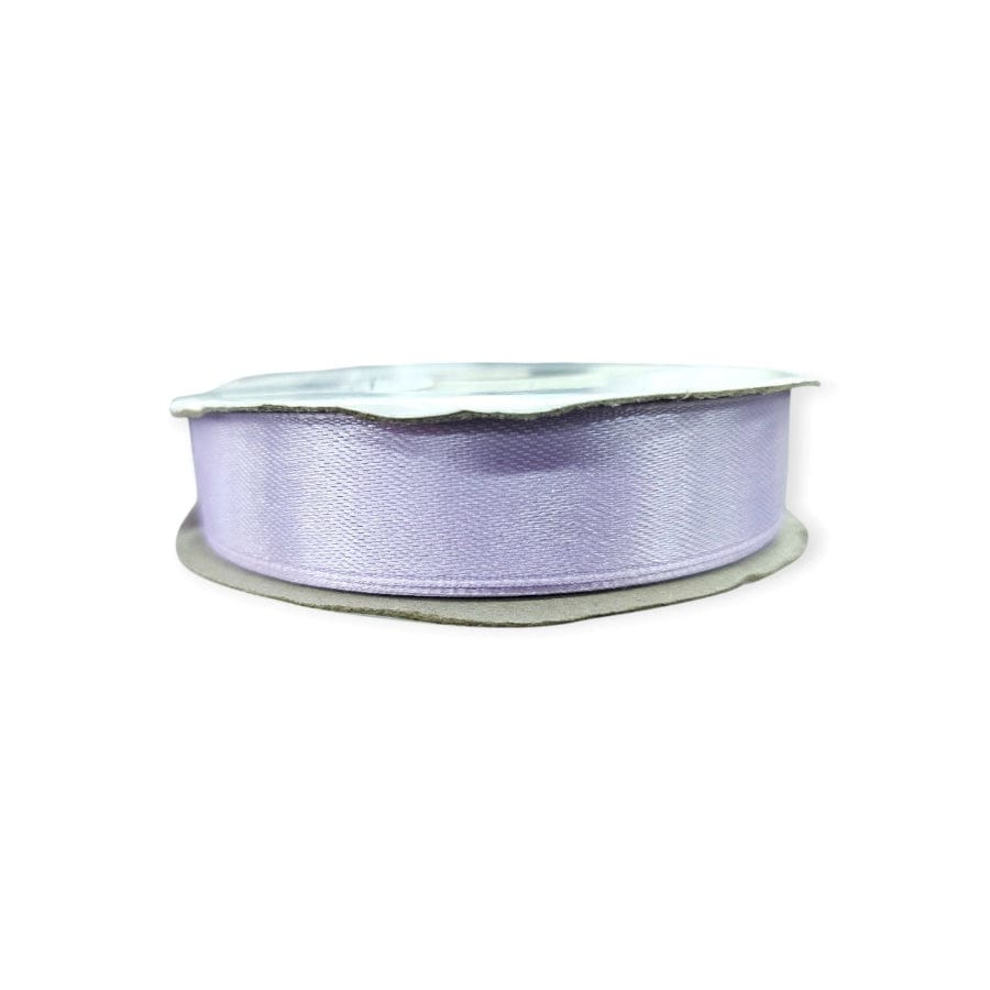 RIBBONS Habby Lilac Satin Ribbon 15mm