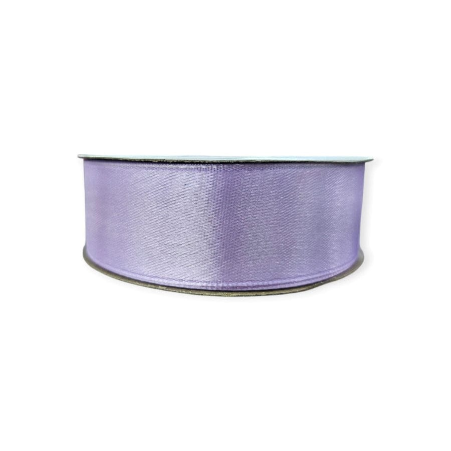 RIBBONS Habby Lilac Satin Ribbon 25mm