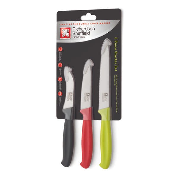 Richardson Sheffield Knife Richardson Sheffield 3 Piece Starter Knife Set R400MZP449Z79