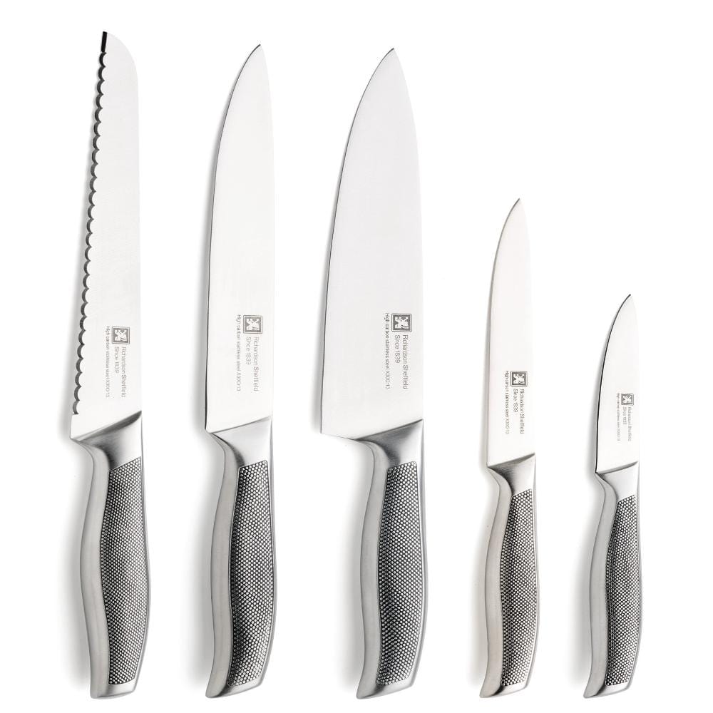 Richardson Sheffield Knife Richardson Sheffield Sense 5 Piece Knife Set Wooden Block R16600K439K20 (4789401780313)