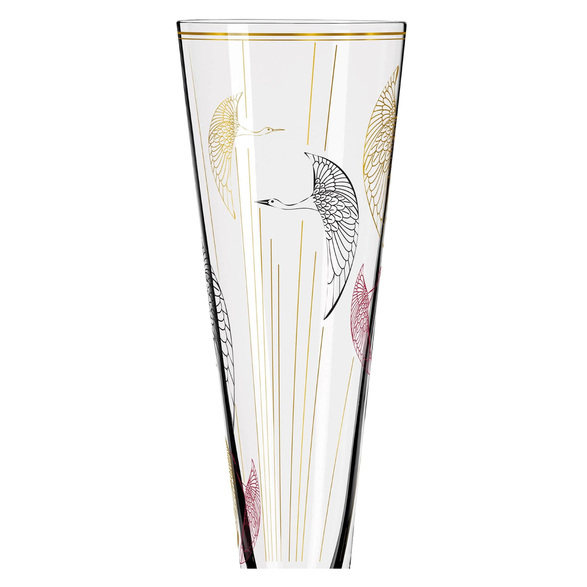 Ritzenhoff Glasses Ritzenhoff Gold Night Champagne Glass Concetta Lorenzo 200ml 1071018 (7390360076377)