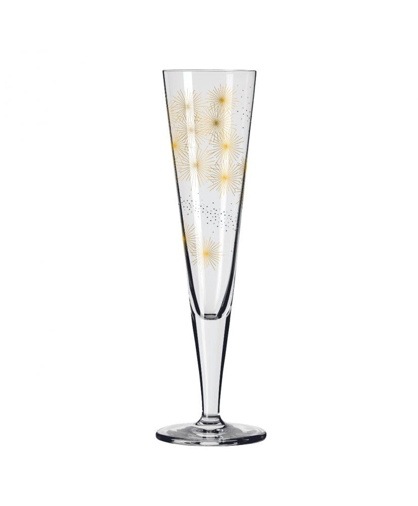 Ritzenhoff Glasses Ritzenhoff Gold Night Champagne Glass Kuhnertova 200ml 1078267 (7390401658969)
