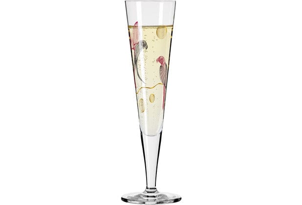 Ritzenhoff Glasses Ritzenhoff Gold Night Champagne Glass Rachel Hoshino 200ml 1071016 (7390220877913)