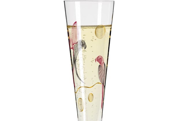 Ritzenhoff Glasses Ritzenhoff Gold Night Champagne Glass Rachel Hoshino 200ml 1071016 (7390220877913)