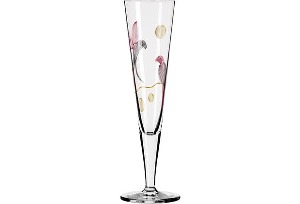 Ritzenhoff Glasses Ritzenhoff Gold Night Champagne Glass Rachel Hoshino 200ml 1071016 (7390220877913)