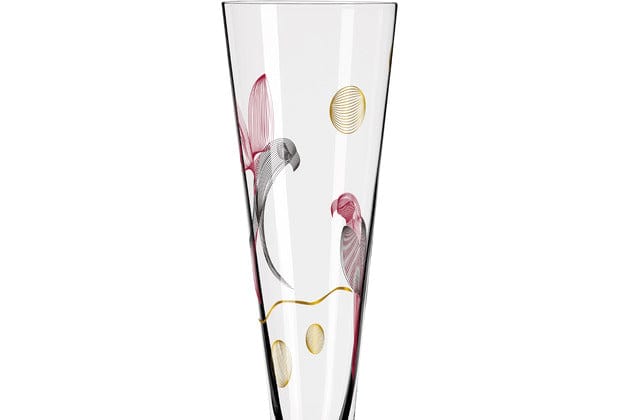 Ritzenhoff Glasses Ritzenhoff Gold Night Champagne Glass Rachel Hoshino 200ml 1071016 (7390220877913)