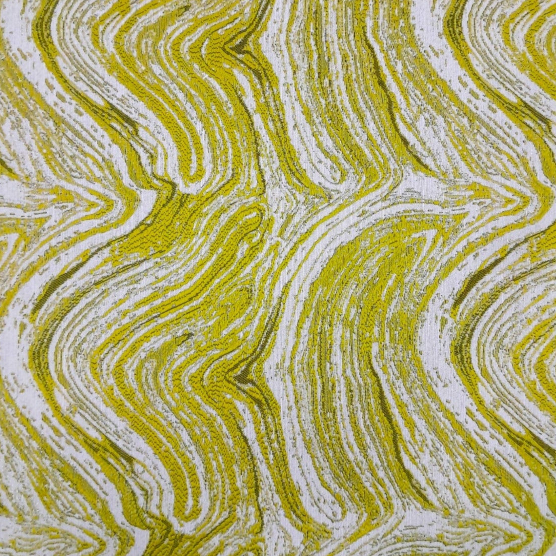 RIVER FABRICS Curtain Fabrics Chartreuse Curtain Fabric Moira Collection 280 cm