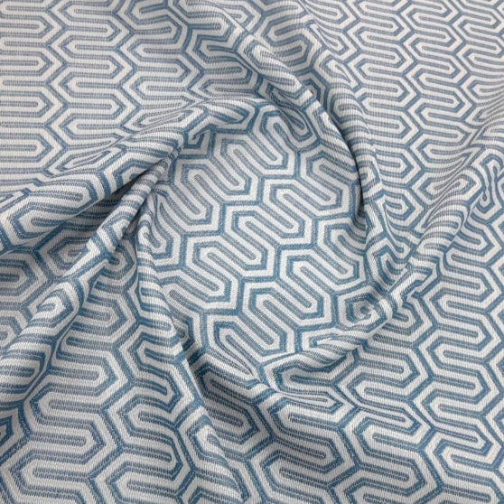 RIVER FABRICS Curtain Fabrics Teal Curtain Hemmingway Collection 280 cm (7898855243865)