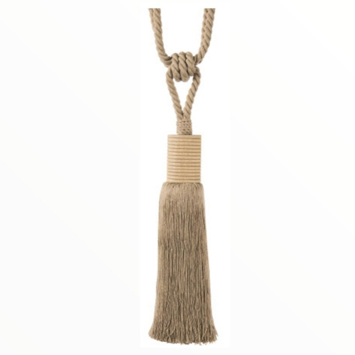 RIVER FABRICS Curtaining Tieback Natural Curtaining Tiebacks Uele