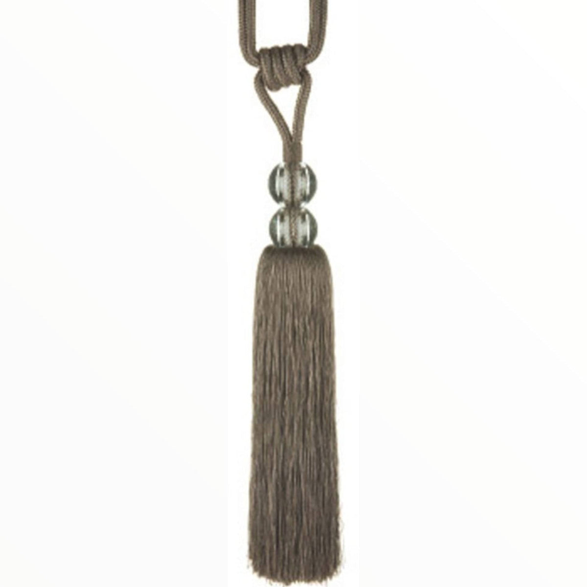 RIVER FABRICS Curtaining Tieback Taupe Curtaining Tiebacks Sanaga