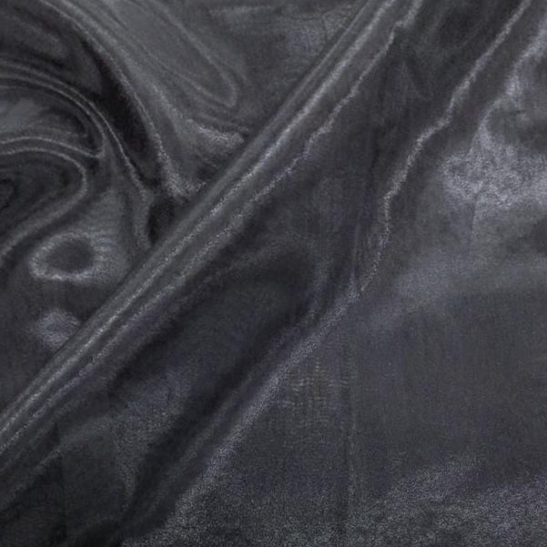 RIVER FABRICS Organza Black Diamond Organza Plain Collection 280 cm (7805211508825)