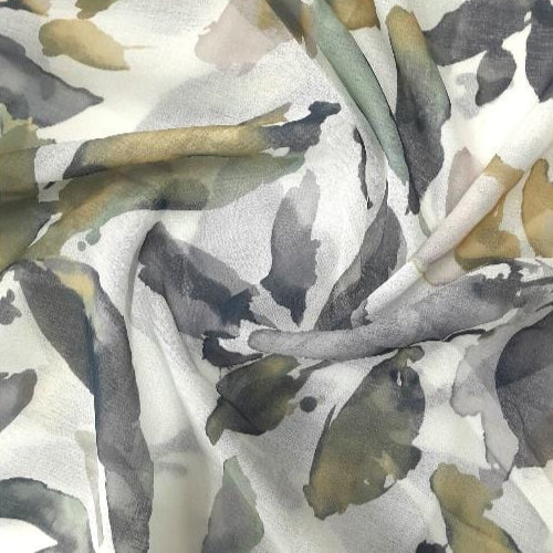 RIVER FABRICS SHEER VOILE Autumn FOG5 Foglia Sheer Collection 280 cm (7811472851033)