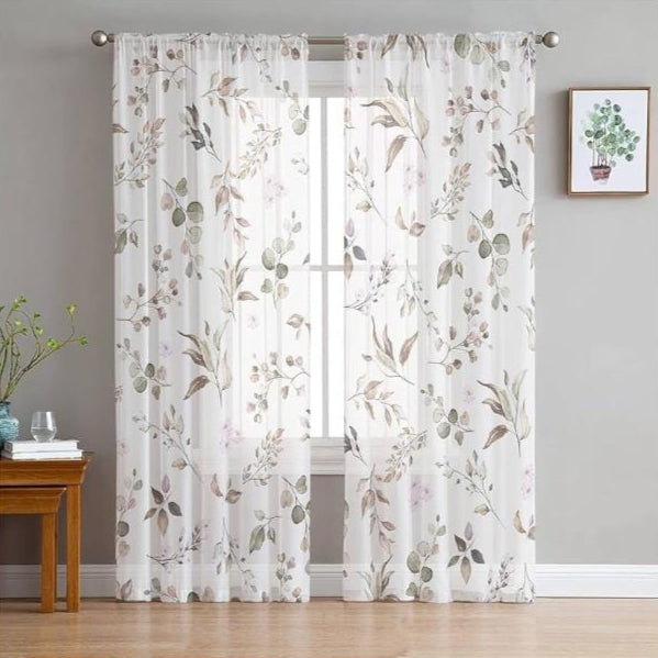 RIVER FABRICS SHEER VOILE Foglia Sheer Collection 280 cm (7811472851033) (7896756191321) (7896789024857) (7896791351385) (7810337669209) (7811618046041)