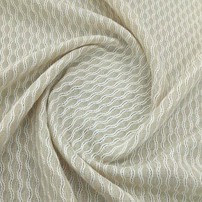 RIVER FABRICS SHEER VOILE Sheer Fabric Chaumont Chantilly 280cm