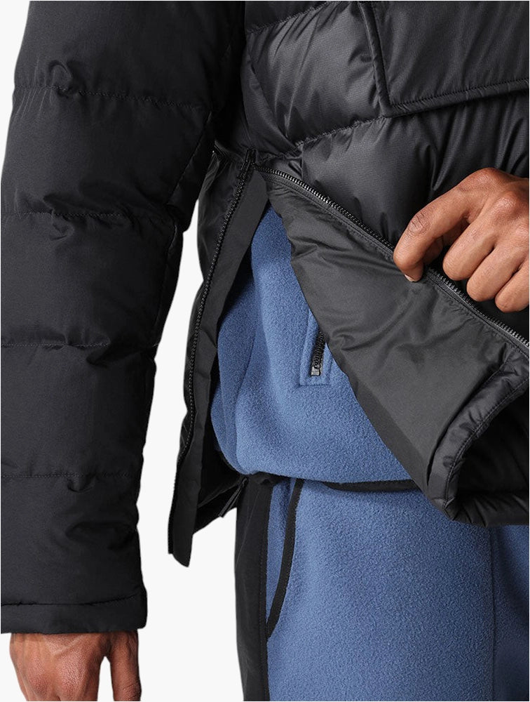 The North Face Black Himalayan Synthetic Insulated Anorak Jacket 7Wzy-Jk3.