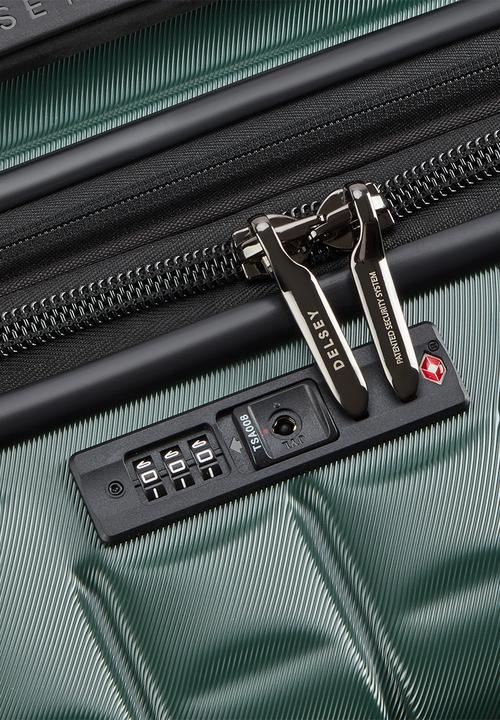 Delsey Longitude Trolley Case - Green.