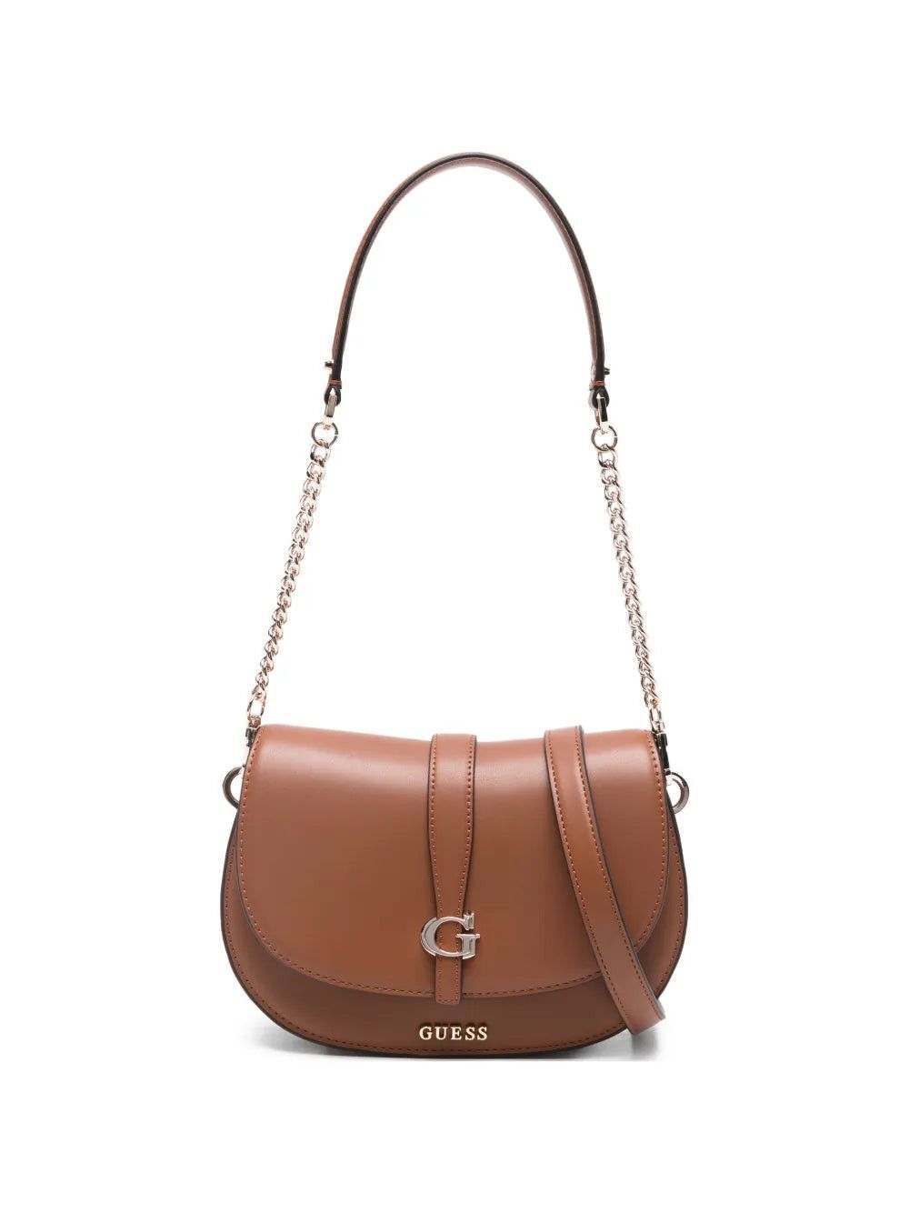 Guess Carrie Shoulder Bag Cognac VG989620.