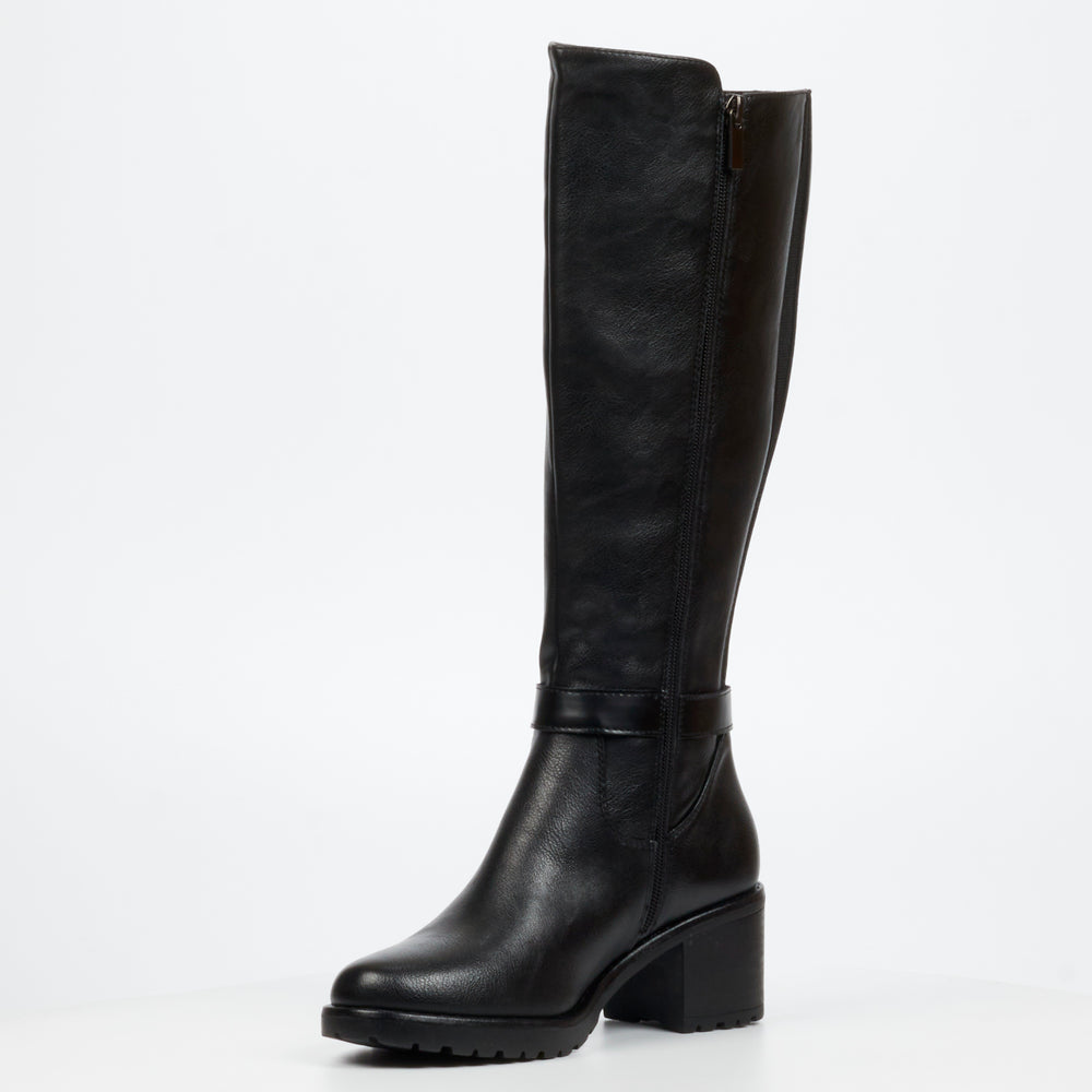 Butterfly Feet Noxer 6 Ladies High Boot - Black.