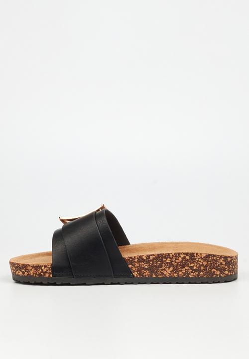 Butterfly Hallie 5 Slide - Black
