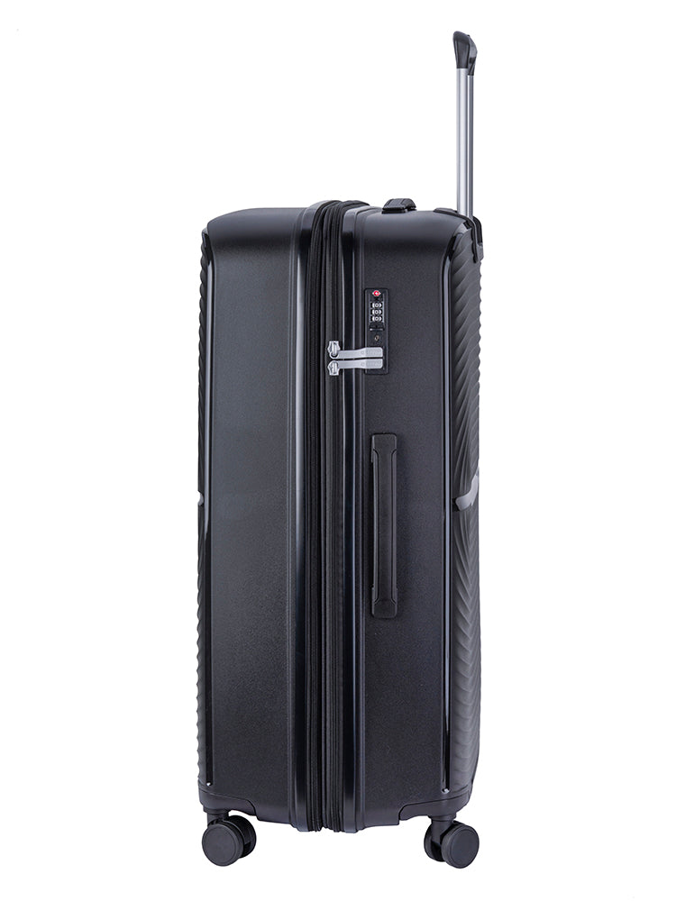 Cellini Sonic 4-Wheel Trolley Case – Black.