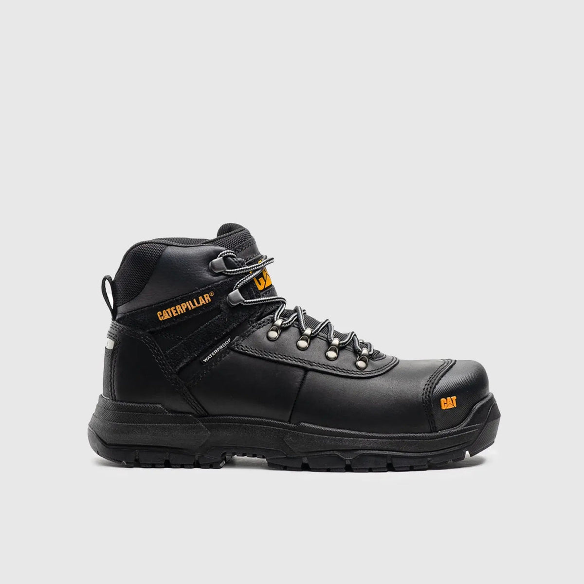 Caterpillar Mens Pneumatic2.0 ST S3 WR Hro Src EN Steel Toe Boot Black P725692