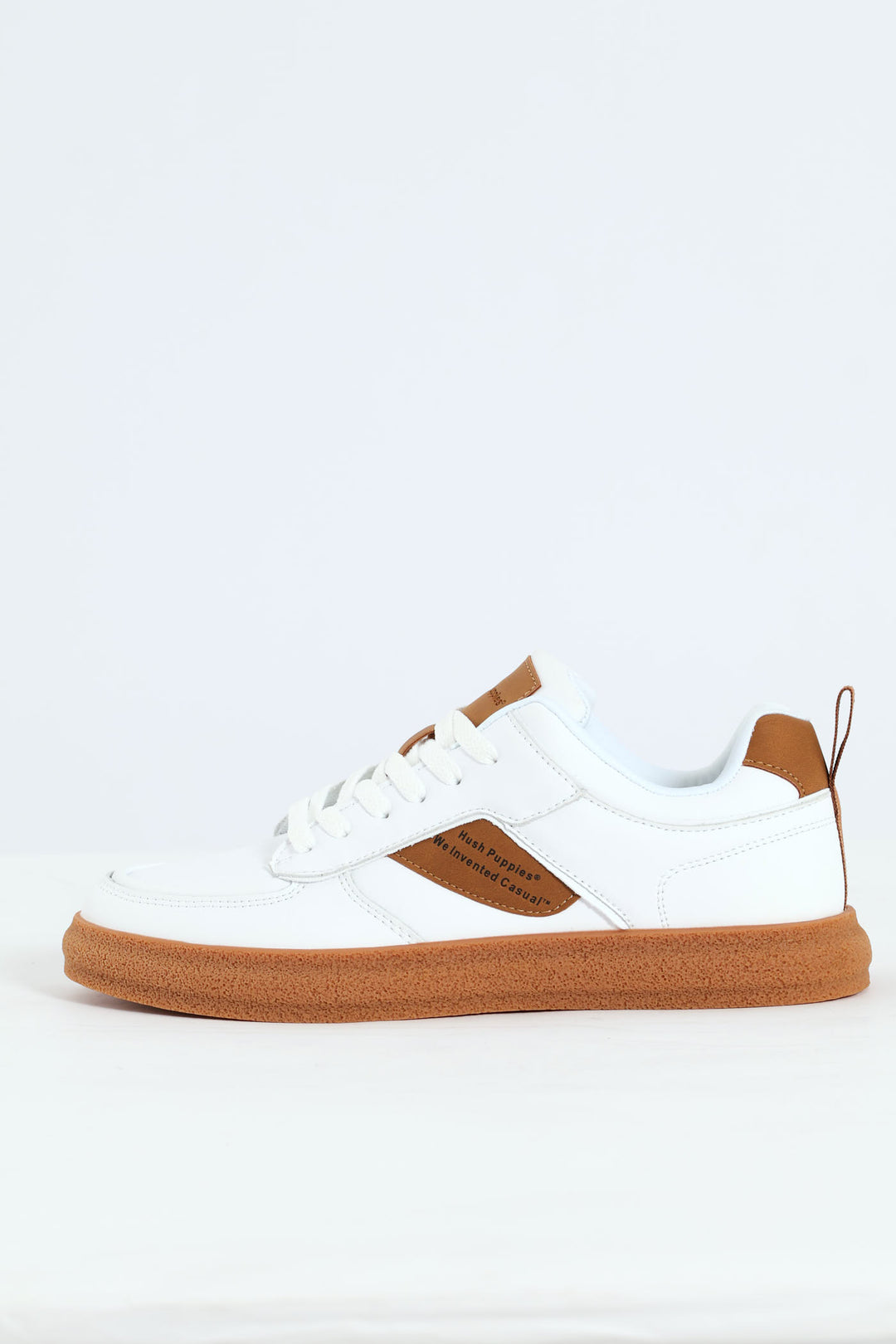 Hush Puppies Ambrose Lace Up Sneaker - White.