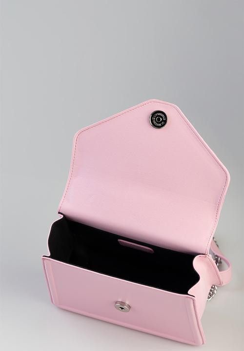 Sissy Boy Pastal Bag Pompom Handle Pink.